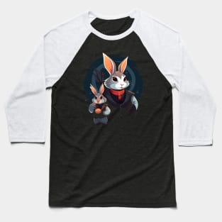 Rabbit Fathers Day Baseball T-Shirt